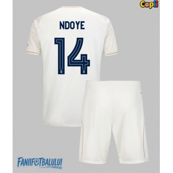 Nottingham Forest Dan Ndoye #14 Echipament de Fotbal Replică 2025-26 Copii Deplasare (+ Șorturi)